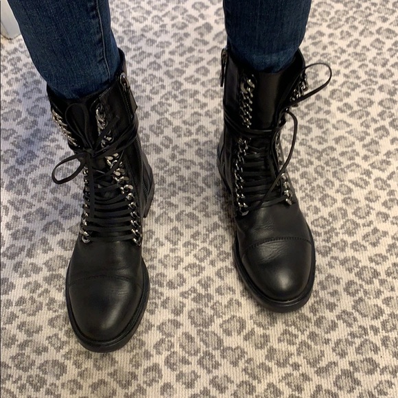 casadei combat boots